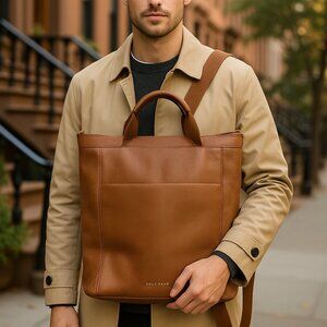 Cole Haan Chestnut Tan Leather Tote